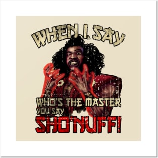 Who The Master // Vintage Sho Nuff Posters and Art